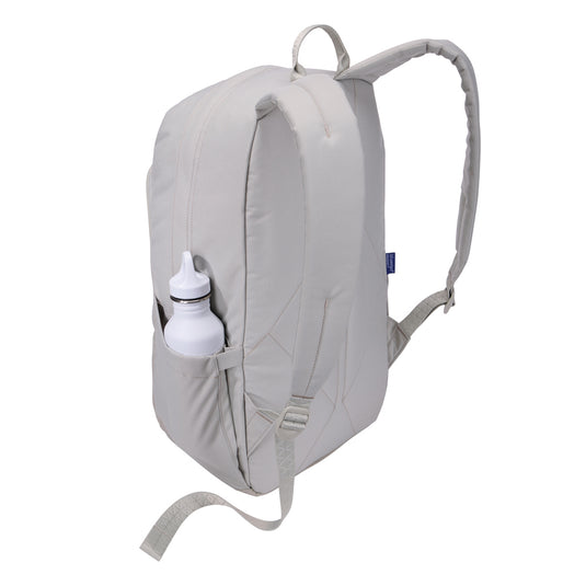 Thule Indago 23L backpack in black with multiple compartments, designed for travel and everyday use.