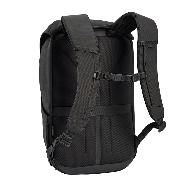 Load image into Gallery viewer, Thule Paramount Backpack 20L in black with padded shoulder straps and multiple compartments for travel and everyday use.
