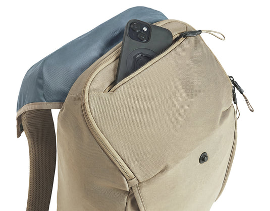Thule Paramount 20L backpack with multiple compartments, padded straps, and durable fabric for travel and everyday use.