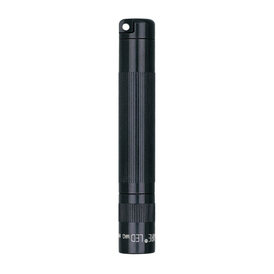 Maglite Solitaire LED mini torch with black body and 80mm length, compact tools and torch for keychain or pocket use