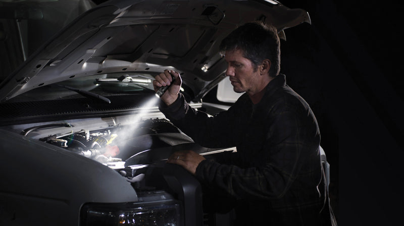 Load image into Gallery viewer, Maglite Solitaire LED mini torch, compact tools and torches with a bright LED light, shown in black with textured grip.
