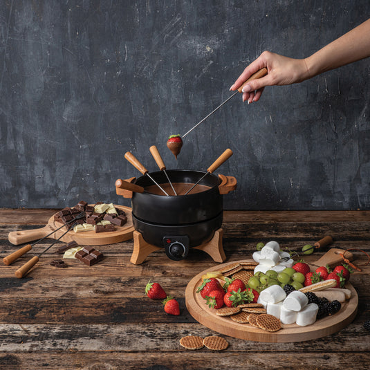 Electric Party Fondue Set - 2.3L (EU Type F) - Custom Wood Designs Electric Party Fondue Set - 2.3L (EU Type F)