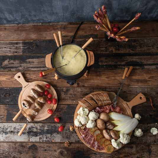 Electric Party Fondue Set - 2.3L (EU Type F) - Custom Wood Designs Electric Party Fondue Set - 2.3L (EU Type F)