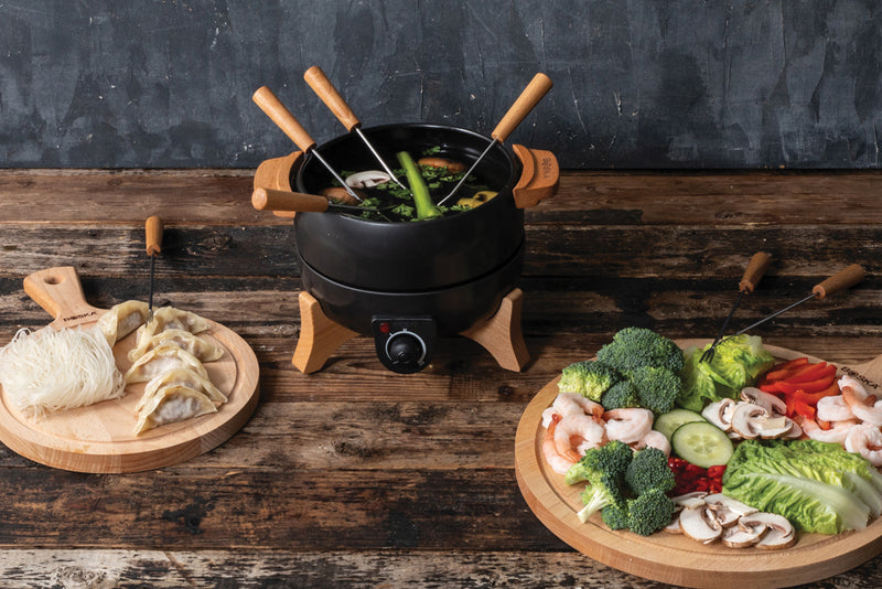 Load image into Gallery viewer, Electric Party Fondue Set - 2.3L (EU Type F) - Custom Wood Designs Electric Party Fondue Set - 2.3L (EU Type F)
