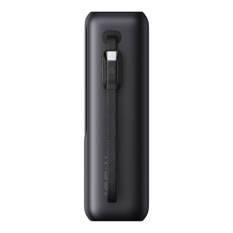 Load image into Gallery viewer, Anker Power Bank 25,000mAh 165W with built-in retractable cable, portable phone and tablet charging accessory.
