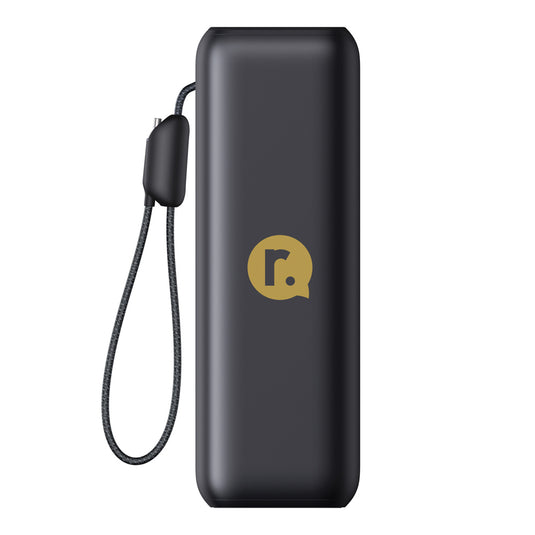 Anker Power Bank 25,000mAh 165W with built-in retractable cable for phones and tablets, portable charging accessory.