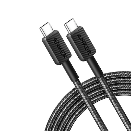 Anker USB-C to USB-C Cable 1.8 metre 60W - Custom Wood Designs Anker USB-C to USB-C Cable 1.8 metre 60W