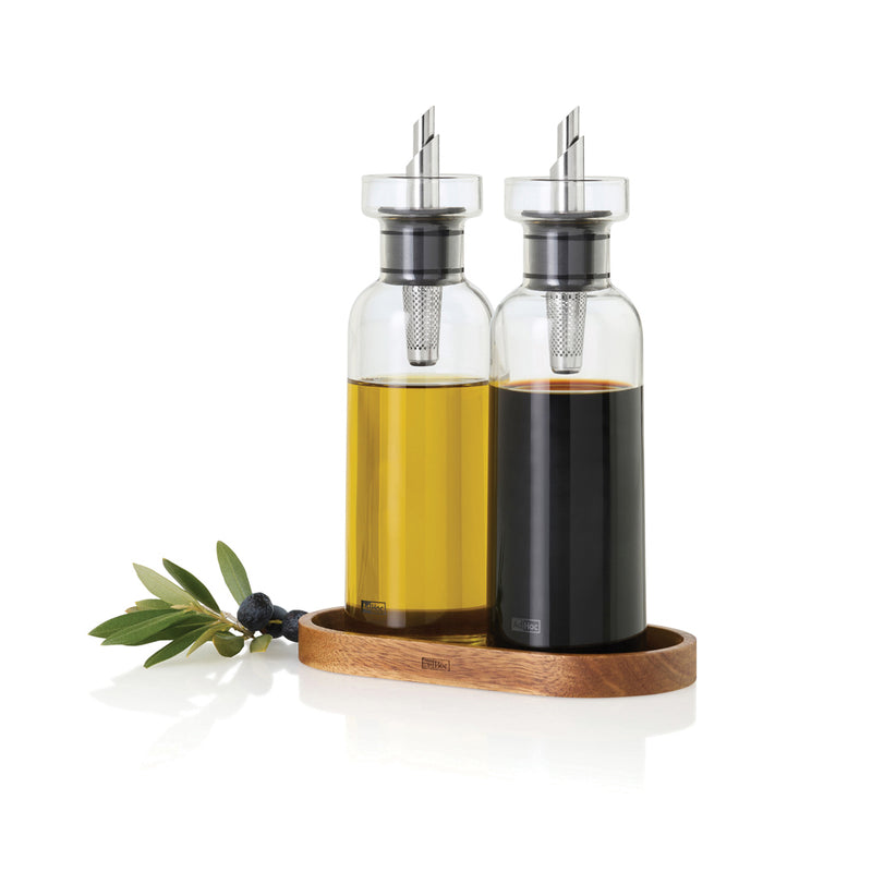 Load image into Gallery viewer, AdHoc Menage AromaPour Oil and vinegar pourer set 300ml
