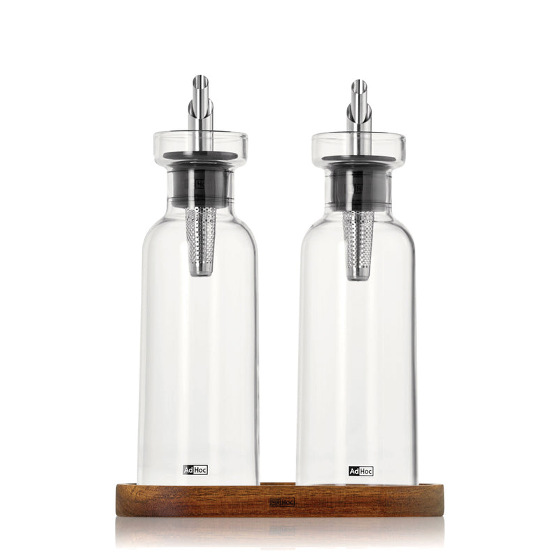Load image into Gallery viewer, AdHoc Menage AromaPour Oil and vinegar pourer set 300ml
