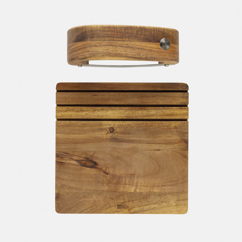 Load image into Gallery viewer, AdHoc RoccaVerde Chopping knife with chopping board
