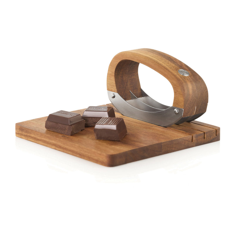 Load image into Gallery viewer, AdHoc RoccaVerde Chopping knife with chopping board
