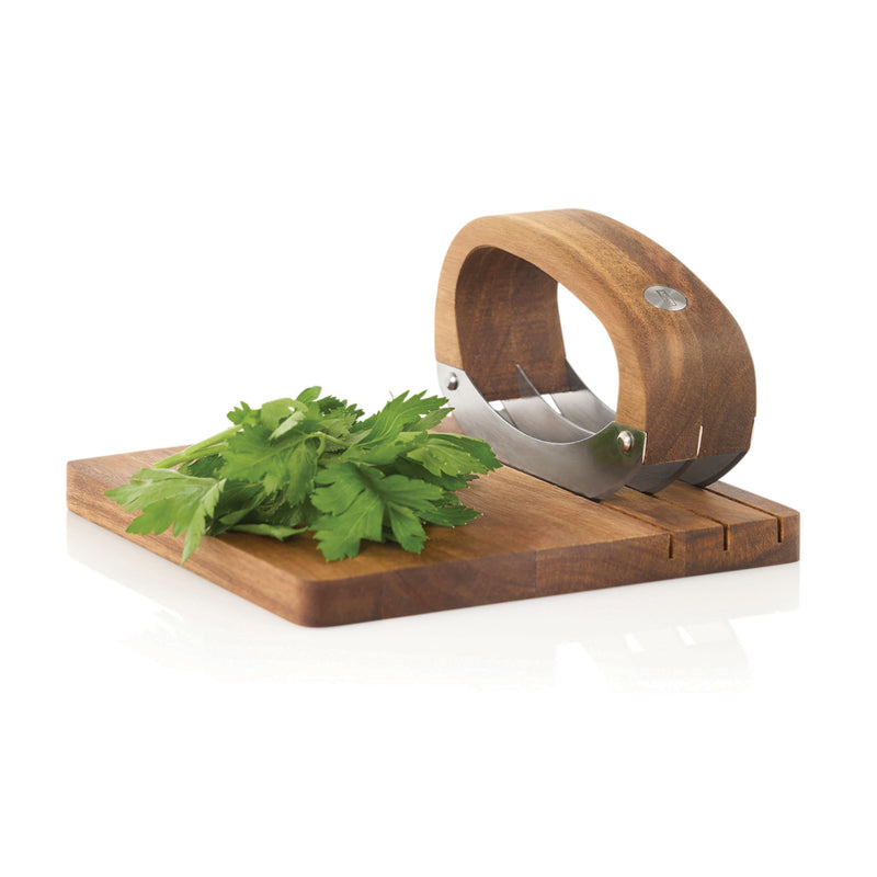 Load image into Gallery viewer, AdHoc RoccaVerde Chopping knife with chopping board
