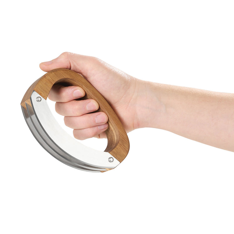 Load image into Gallery viewer, AdHoc RoccaVerde Chopping knife with chopping board
