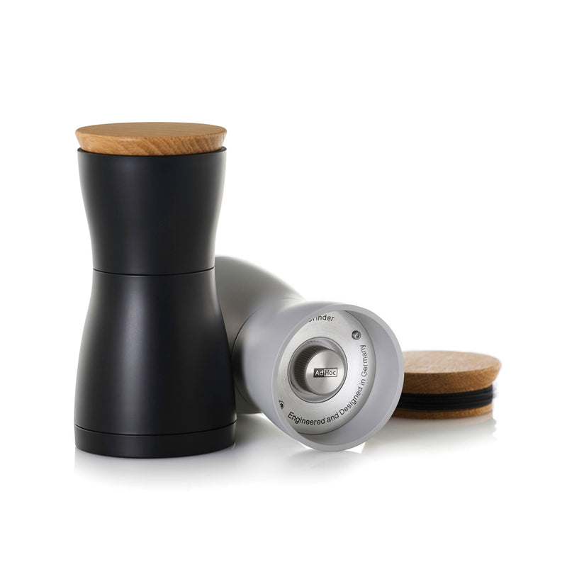 Load image into Gallery viewer, AdHoc Twin Salt and pepper mill set
