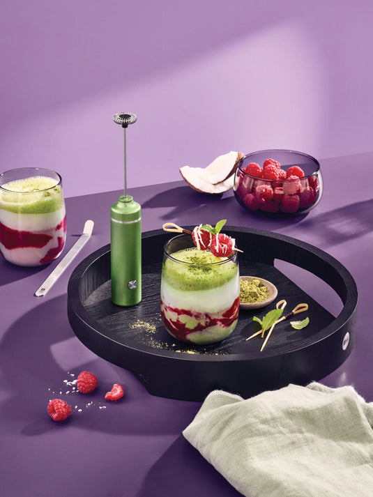 AdHoc Matcha Connoisseur Set Chado including matcha bowl, whisk, and scoop for traditional tea preparation.
