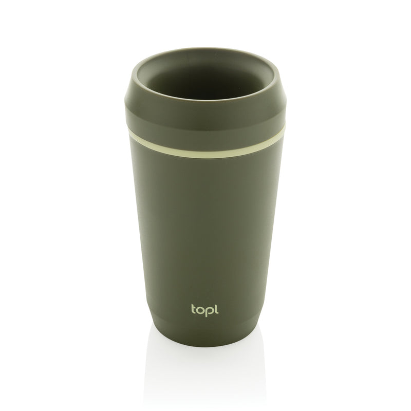Load image into Gallery viewer, Topl Recycled Plastic To Go Tumbler Patented 360 Lid 354ml

