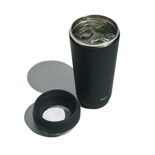 Top Recycled Steel To Go Tumbler Patented 360 Lid 354ml - Custom Wood Designs