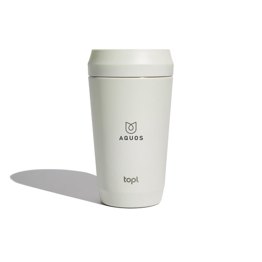 Top Recycled Steel To Go Tumbler Patented 360 Lid 354ml - Custom Wood Designs