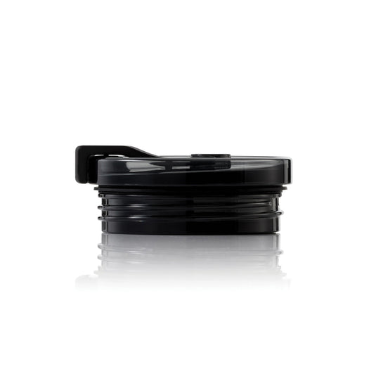 AdHoc Thermal Mug Pulse for home and outdoor use, stainless steel design with a secure lid and sleek black finish.