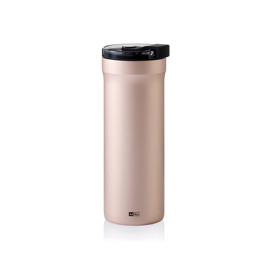 AdHoc Thermal Mug Pulse in black with a sleek design, perfect for hot beverages and daily use.