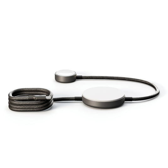 Zens Office Charger 2 in black, a phone and tablet charging accessory with a sleek design and compact form.
