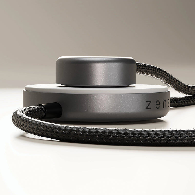 Load image into Gallery viewer, Zens Office Charger 2 in black for phones and tablets, compact accessory with multiple charging ports on a white background.
