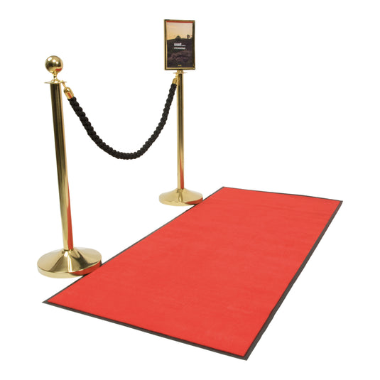 Securit Barriers Systems - Classic - Red 200x90x0,7cm - Pack of 3
