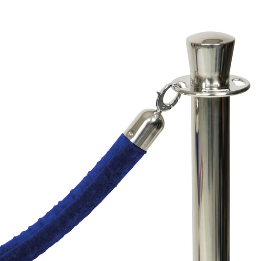 Securit Barriers Systems - Classic Ropes - Blue 59,5x4x4cm - Pack of 5