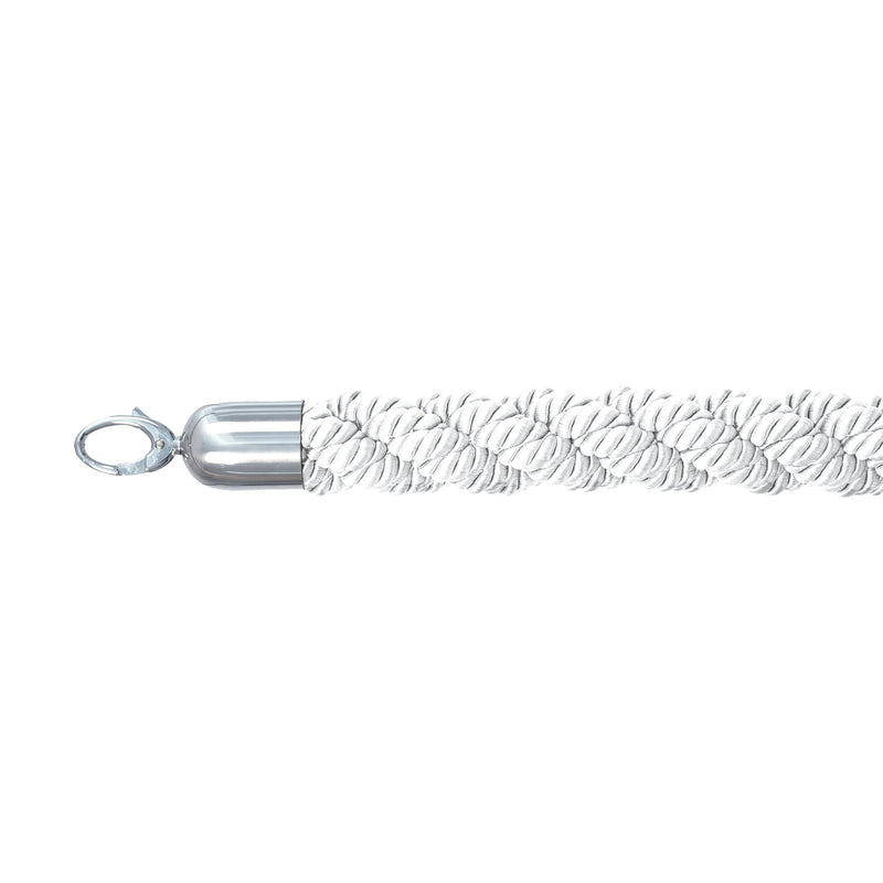 Load image into Gallery viewer, Securit Barriers Systems - Classic Ropes - White 59,5x4x4cm - Pack of 5
