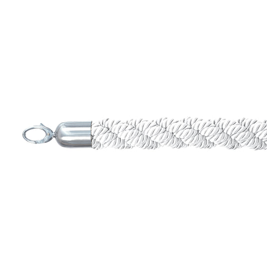 Securit Barriers Systems - Classic Ropes - White 59,5x4x4cm - Pack of 5