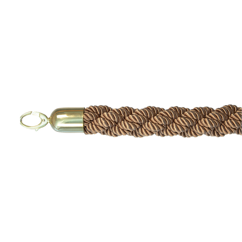 Load image into Gallery viewer, Securit Barriers Systems - Classic Ropes - Bronze 59,5x4x4cm - Pack of 5
