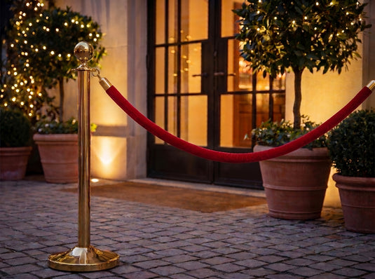 Securit Barriers Systems - Classic - Gold 87,5x9,5x9,5cm - in use