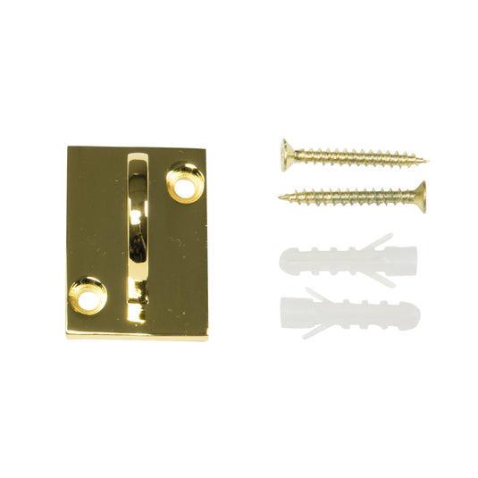 Securit Barriers Systems - Classic Hooks - Gold 5x3,8x4cm - Pack of 5