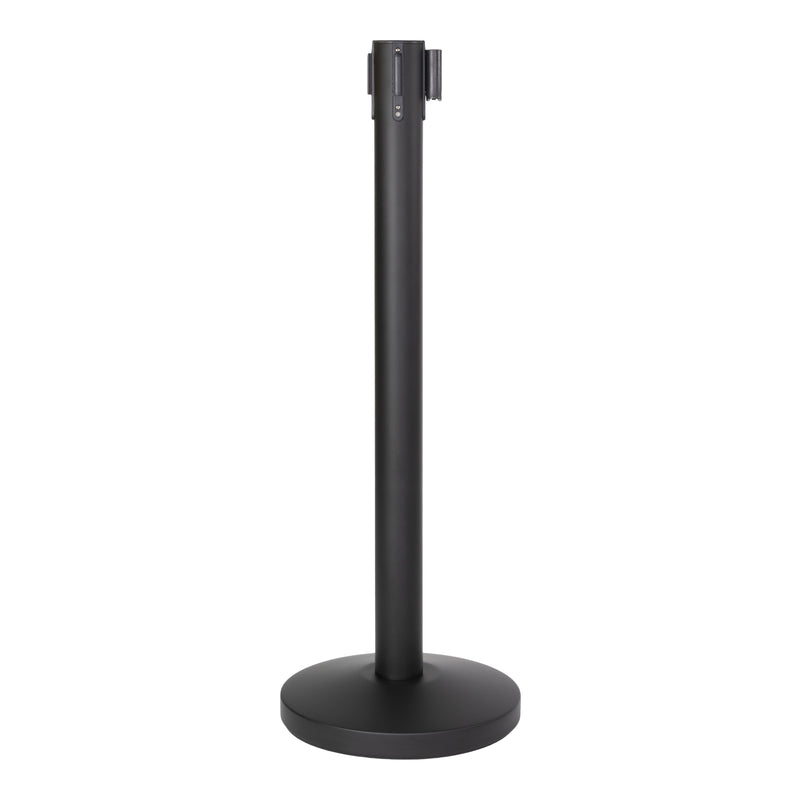 Load image into Gallery viewer, Securit Barriers Systems - Budget - Black 93x33x33cm - Pack of 2
