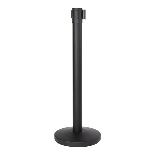 Securit Barriers Systems - Budget - Black 93x33x33cm - Pack of 2