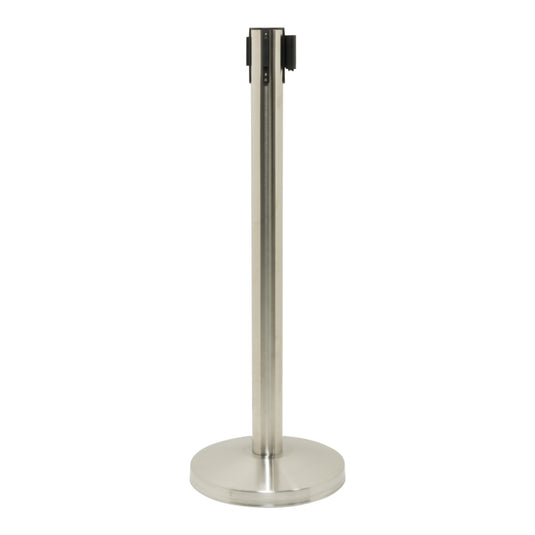 Securit Barriers Systems - Budget - Chrome 93x33x33cm - Pack of 2