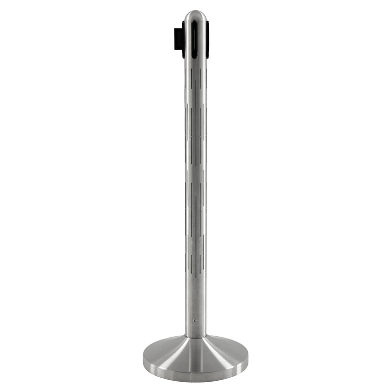 Load image into Gallery viewer, Securit Barriers Systems - Nova RGB LED Barrier System - Stainless Steel &amp; Silver 32x101x32cm

