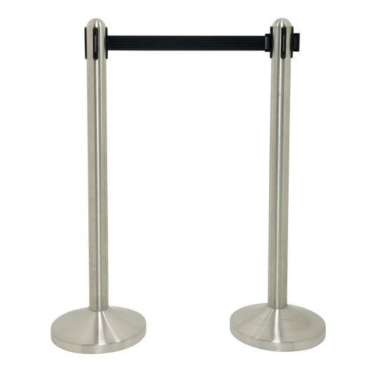 Securit Barriers Systems - Retractable - Stainless steel 101x51x51cm