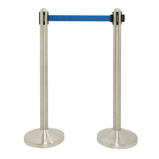 Securit Barriers Systems - Retractable - Stainless steel 96x7x7cm