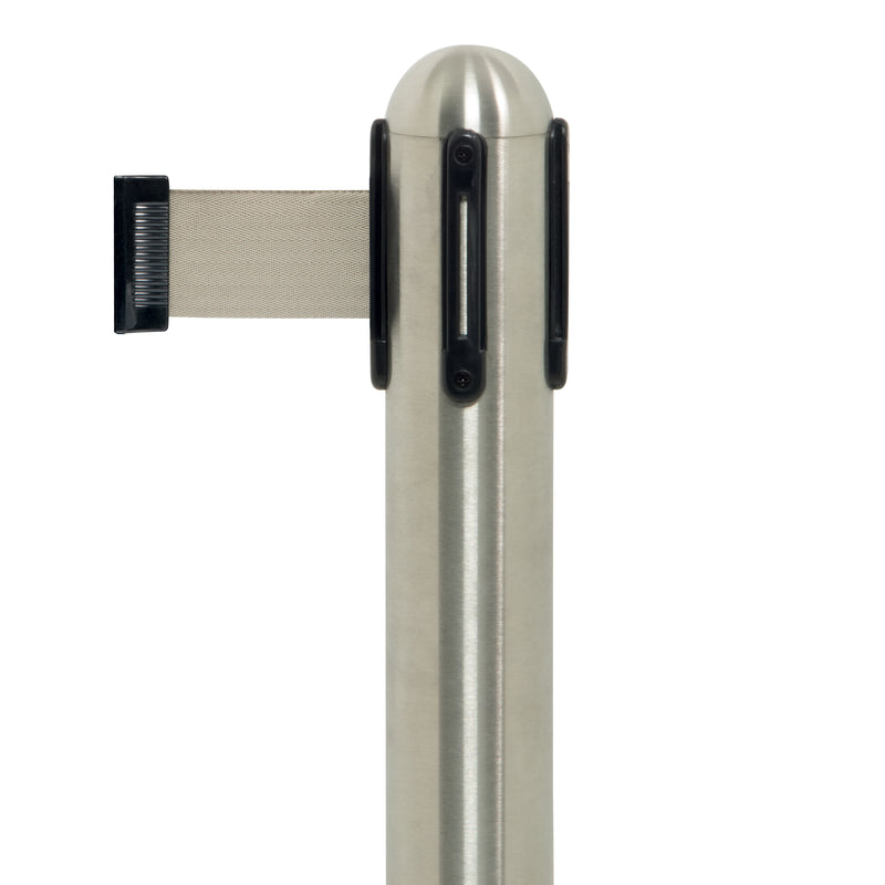 Load image into Gallery viewer, Securit Barriers Systems - Retractable - Stainless steel 96x7x7cm
