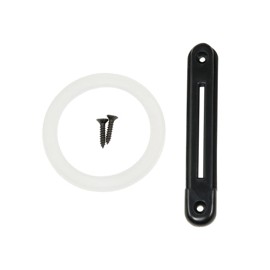 Securit Barriers Systems - Retractable Barrier Set with Black Nylon Strap