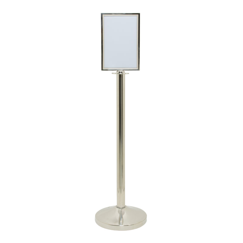 Load image into Gallery viewer, Securit Barriers Systems - Classic Sign - Chrome 34,3x21,5x2,1cm - Pack of 5
