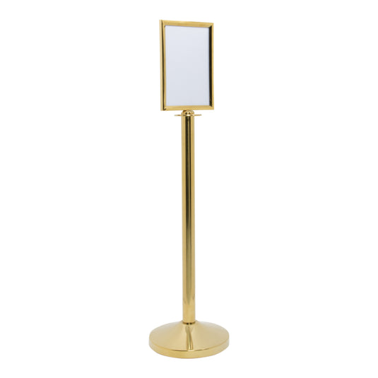Securit Barriers Systems - Classic Sign - Gold 34,3x21,5x2,1cm - Pack of 5