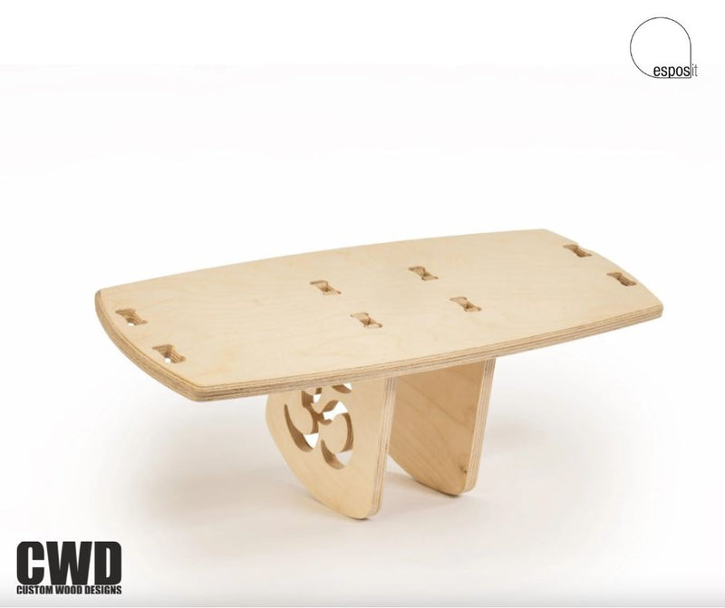 Load image into Gallery viewer, Raja Meditation Stool - Custom Wood Designs
