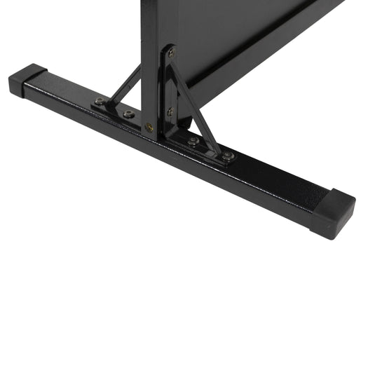 Securit Pavement Stand - Woody - Black 80x56x40cm