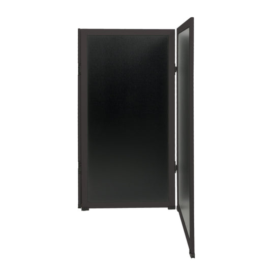 Securit Chalkboard Set - Expandable Multiboard System in Black - Board + Waterproof Markers + Cleaner