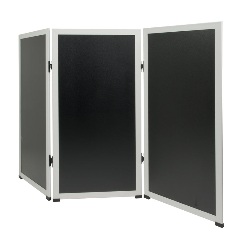 Load image into Gallery viewer, Securit Chalkboard Set - Expandable Multiboard System in Stainless Steel - Board + Waterproof Markers + Cleaner
