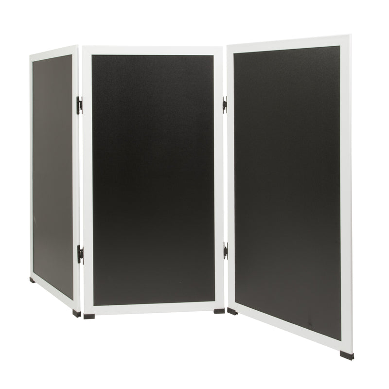 Load image into Gallery viewer, Securit Chalkboard Set - Expandable Multiboard System in White - Board + Waterproof Markers + Cleaner
