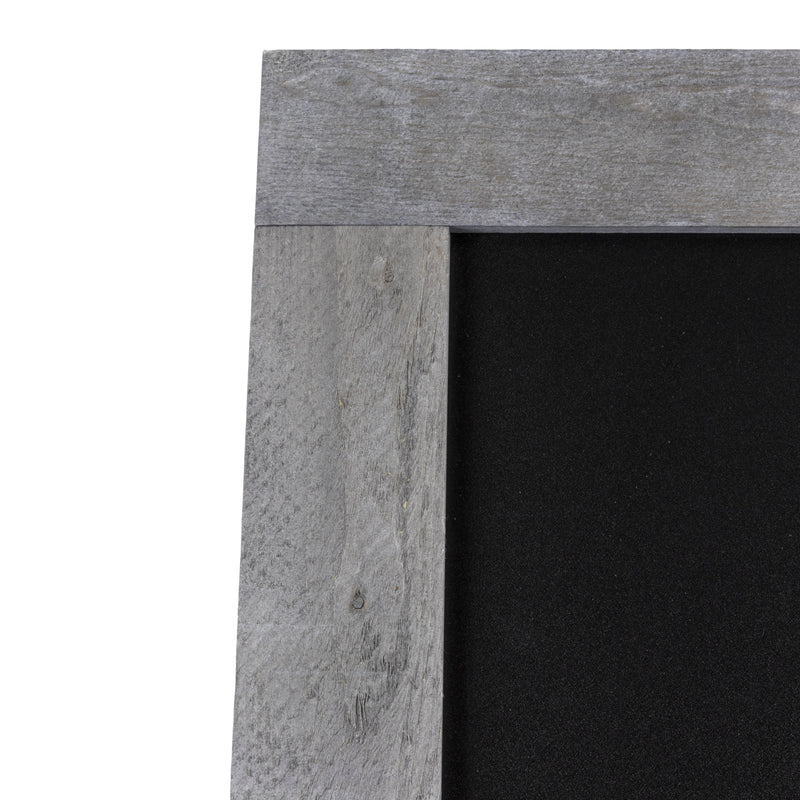 Load image into Gallery viewer, Securit Chalkboard Set - Nature Large Beechwood Pavement Board Nature Grey 135 cm - Board + Waterproof Markers + Cleaner
