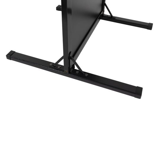 Securit Chalkboard Set - Woody Large Pavement Stand in Black 120 cm - Board + Waterproof Markers + Cleaner